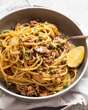 Simple Smoked Tuna Pasta