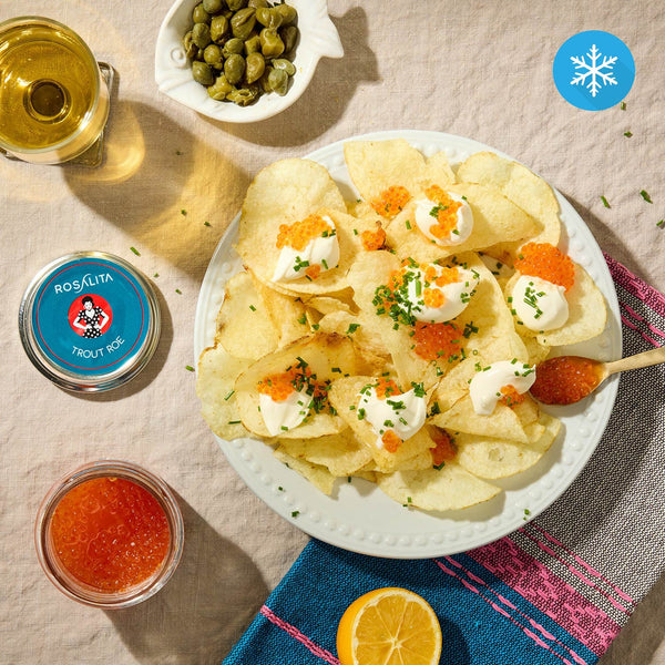 Rosalita Rainbow Trout Caviar from the Pyrenees