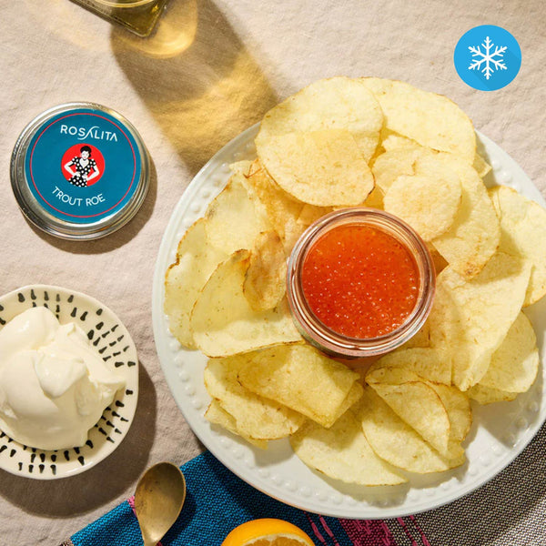 Rosalita Rainbow Trout Caviar from the Pyrenees