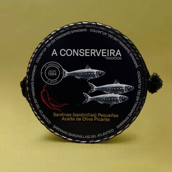A Conserveira Tradición Small Sardines in Spicy Olive Oil