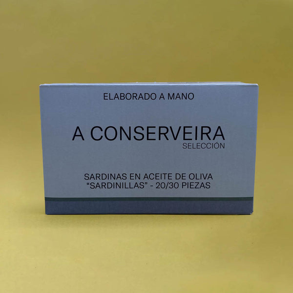 A Conserveira Selección Small Sardines in Olive Oil 20/30 pieces
