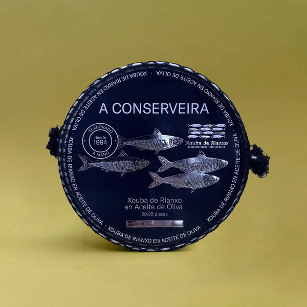 A Conserveira Tradición Xoubas de Rianxo “O Xeito” – Small Sardines in Olive Oil