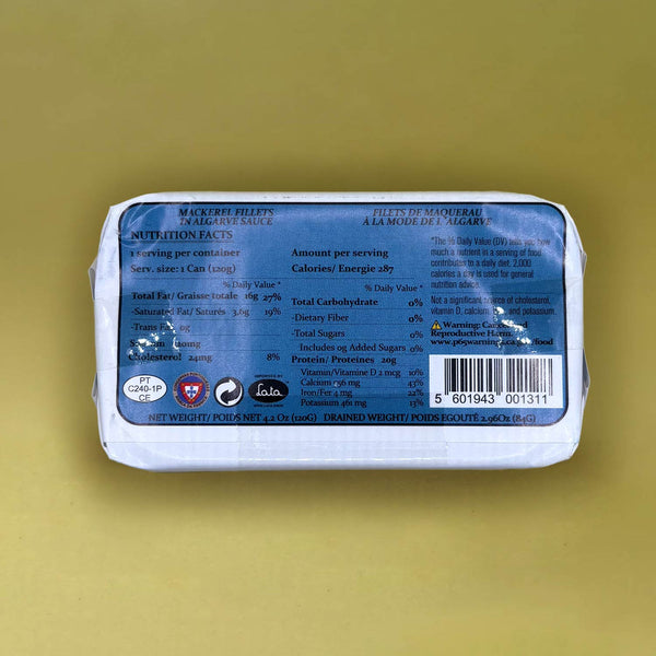 Açôr Mackerel Fillets (Algarve Style)