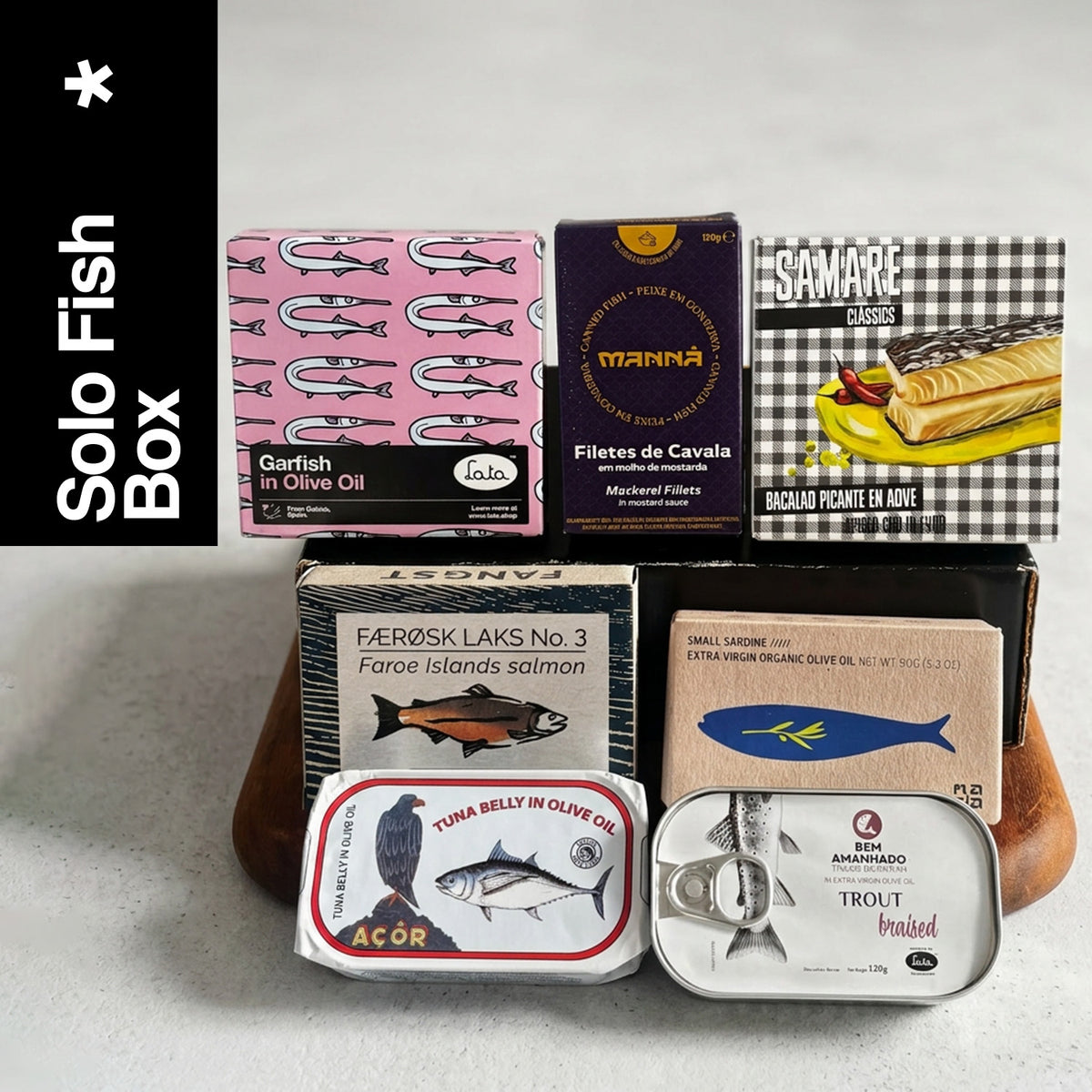 Fish On フィッシュオン 1-12巻セット　1998年 Solo Fish Box - Our Finest Individual Fish Tins – Lata