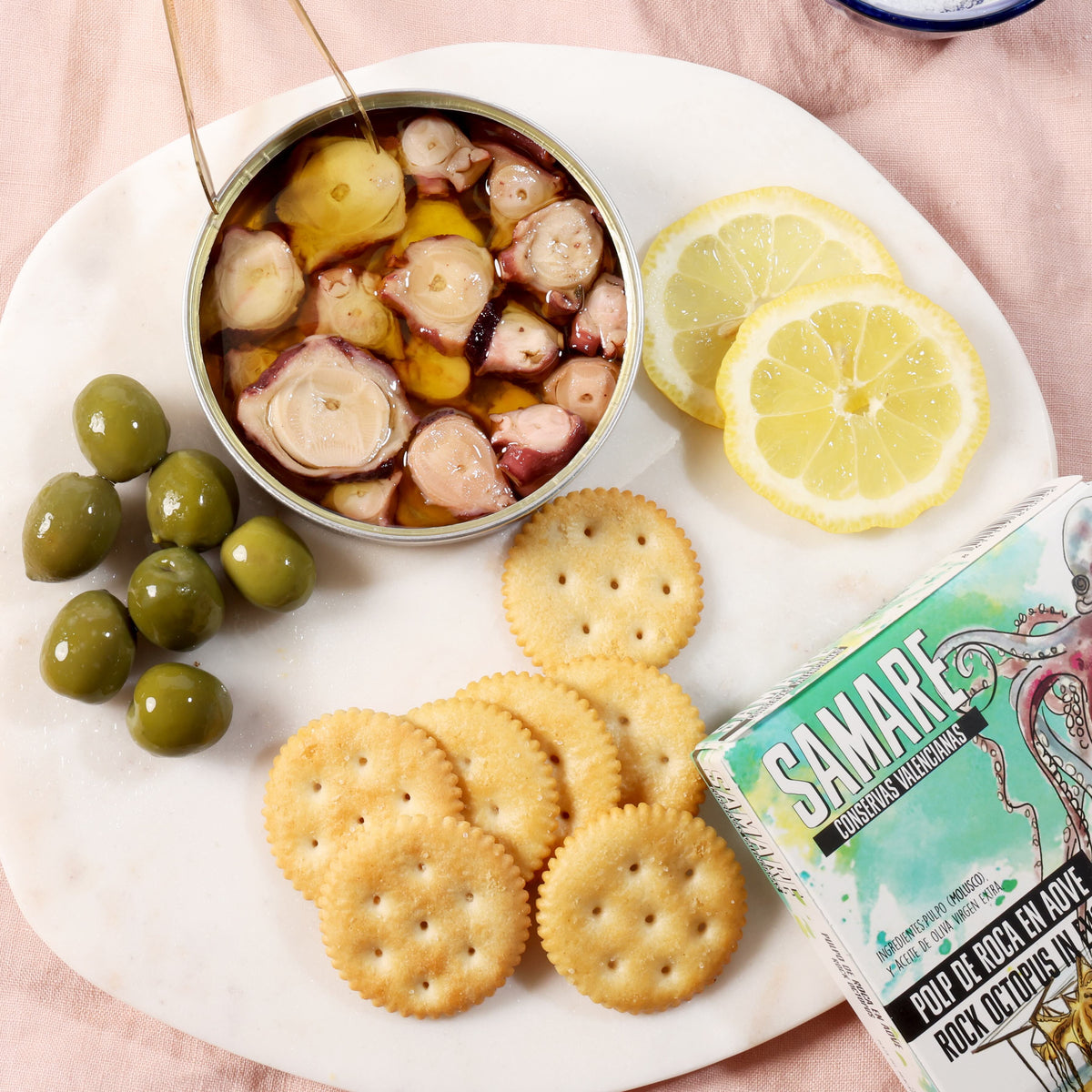Samare Galician Rock Octopus in Extra Virgin Olive Oil – Lata