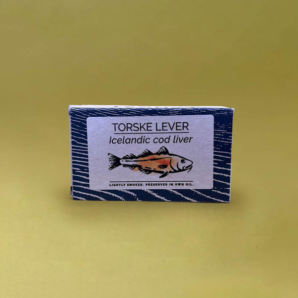 Fangst Torske Lever Smoked Cod Liver