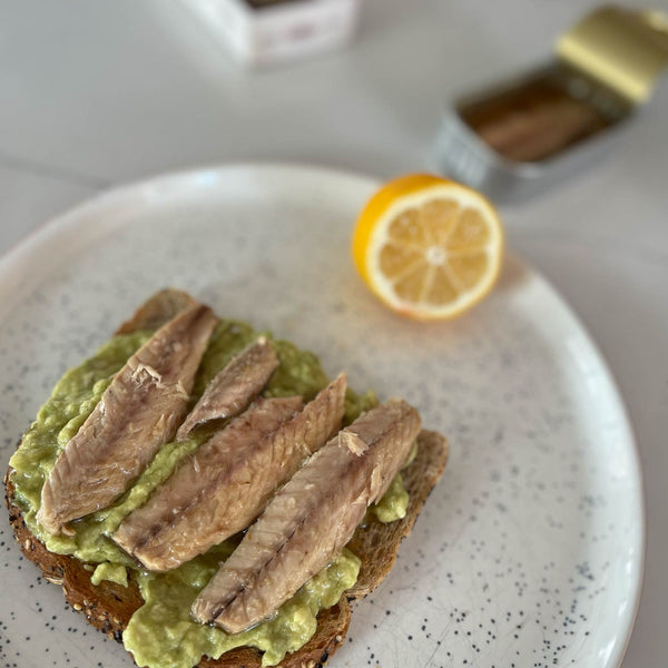 Herpac Mackerel on toast with avocado