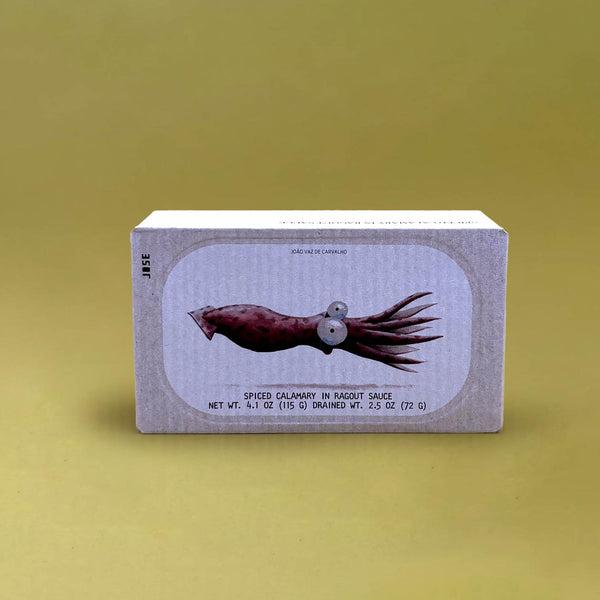 José Gourmet Spiced Calamari in Ragout Sauce