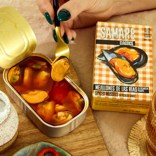 Samare Spiced Mussels in Pickled Sauce