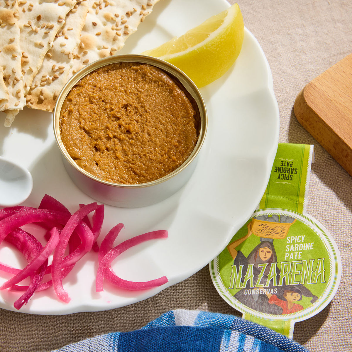 Nazarena Spiced Sardine Pâté – Lata