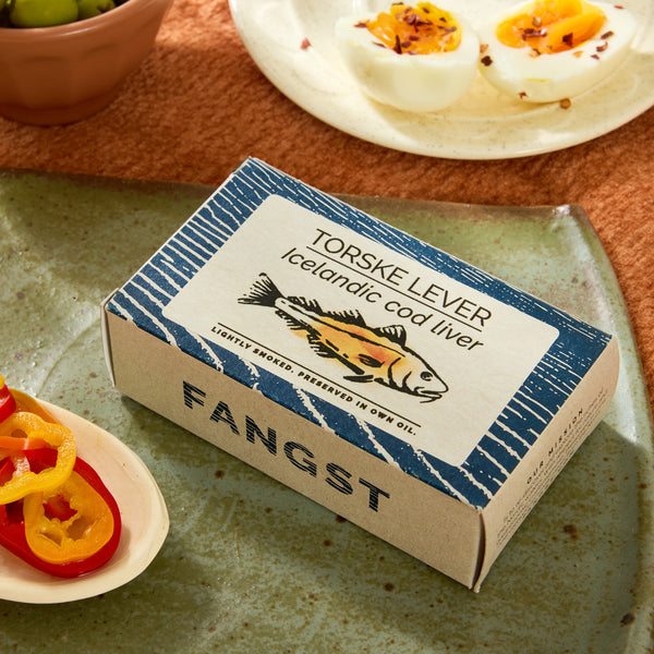 Fangst Torske Lever Smoked Cod Liver