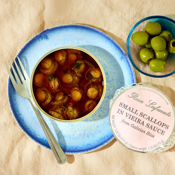 Rosa Lafuente Small Scallops in Vieira Sauce