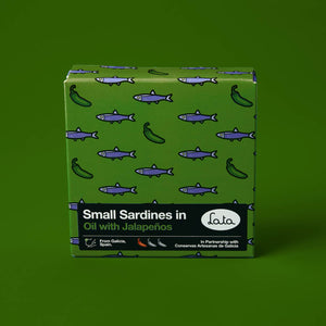 Lata Small Sardines in Oil with Jalapeños