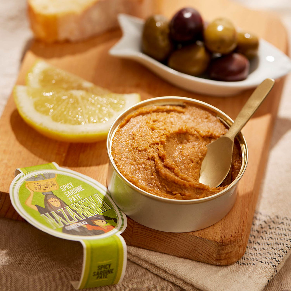 Nazarena Spiced Sardine Pâté – Lata