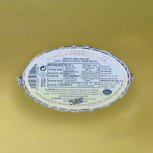 Nutritional Information for Paco Lafuente Mussels in Pickle Sauce (115gr)