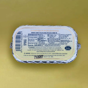 Nutritional Information for Paco Lafuente Sardines in Pickled Sauce (125gr)