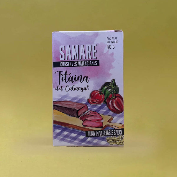 Samare Tuna in Vegetable Sauce (Titaina del Cabanyal)