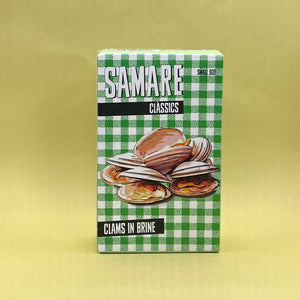 Samare White Clams in Brine (110gr)