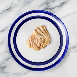 Artesanos Alalunga Albacore Tuna Belly in Olive Oil - beautifully served