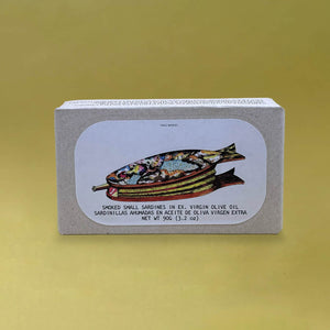 José Gourmet Smoked Small Sardines in EVOO (90gr)