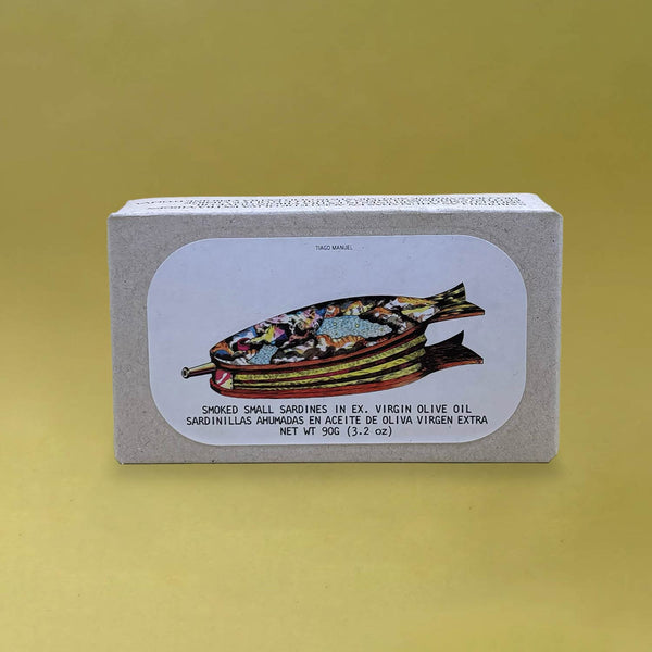 José Gourmet Smoked Small Sardines in EVOO (90gr)
