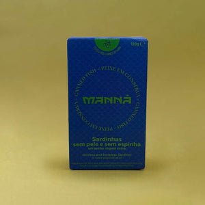 Manná Skinless and Boneless Sardines in EVOO (120gr)