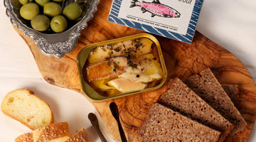 Smoked Trout Dip with Lemon, Dill & Crispy Capers