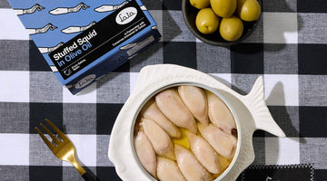 Squid-Stuffed Arepas with Lime Slaw & Cilantro