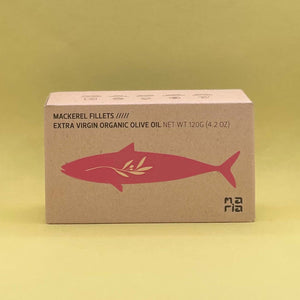 Maria Organic Mackerel Fillets with Extra Virgin Olive Oil
