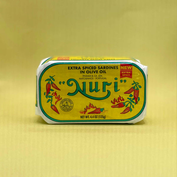 Nuri Extra Spiced Sardines in Olive Oil (125gr)
