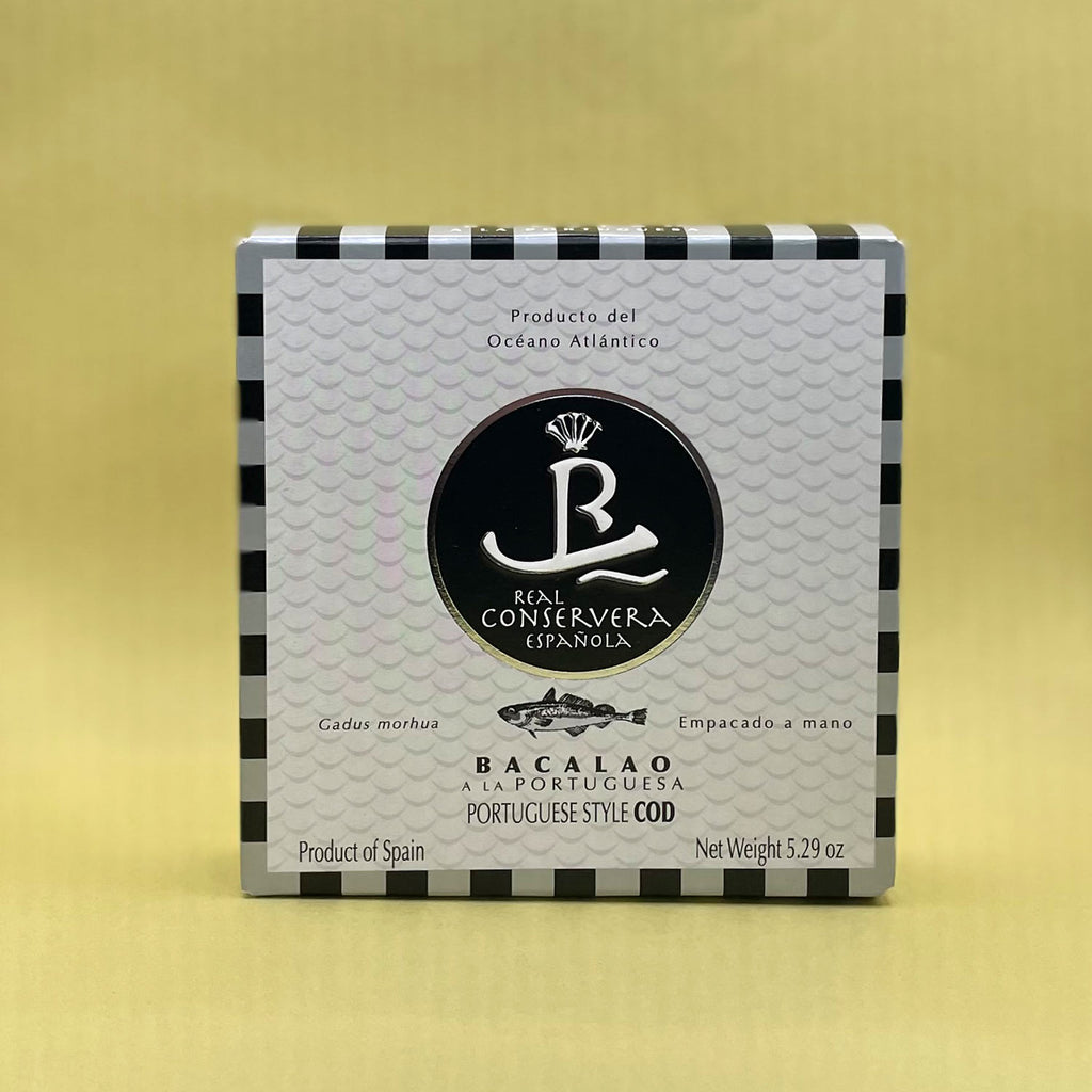 Real Conservera Española Bacalao a la Portuguesa (Portuguese Style Cod) (150gr)