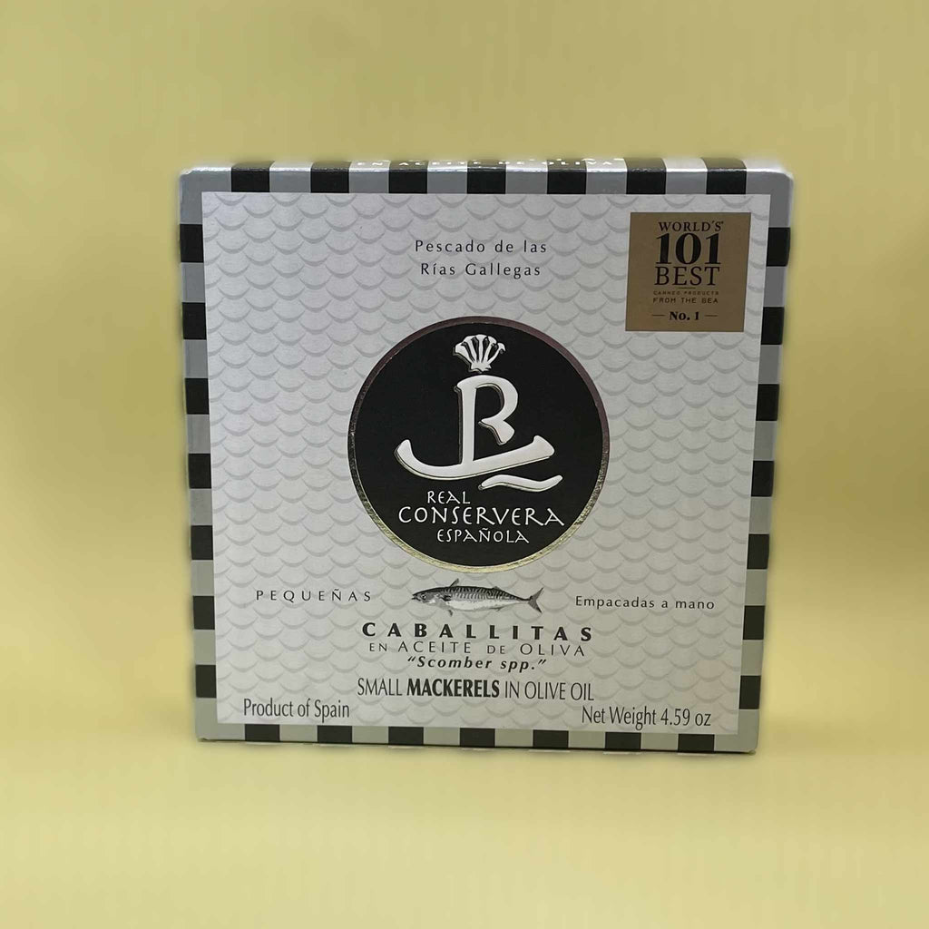 Real Conservera Española Small Mackerels in Olive Oil