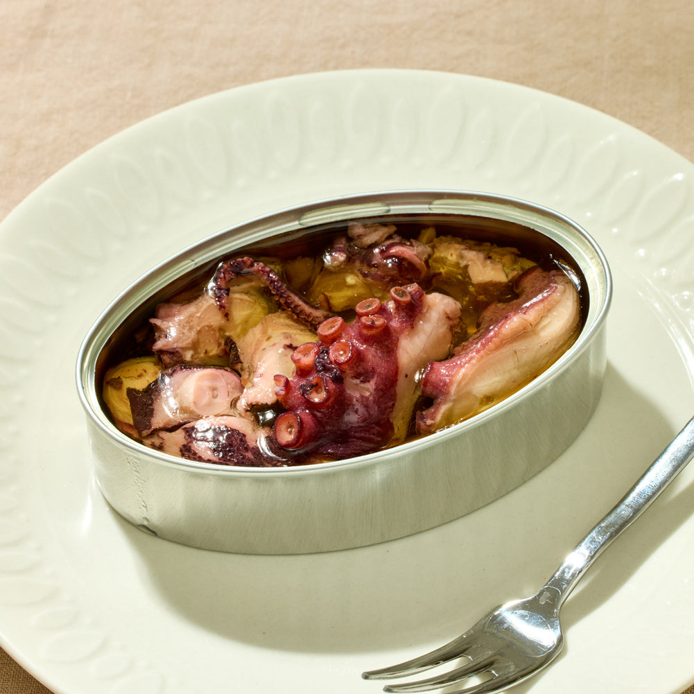 A Conserveira Selección Octopus in Olive Oil