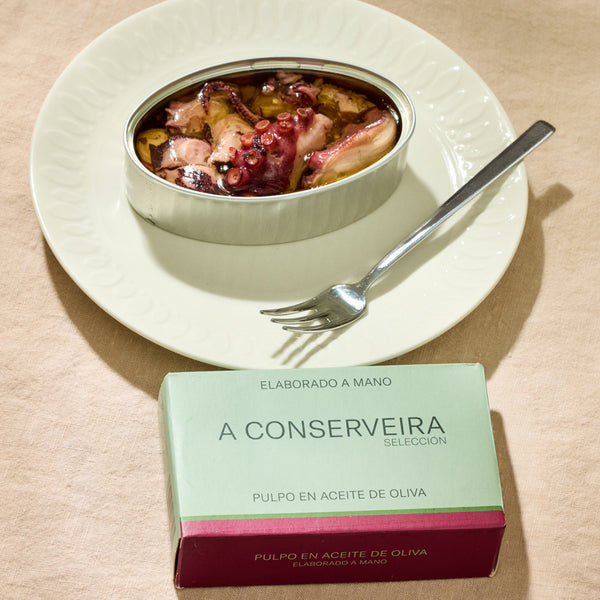 A Conserveira Selección Octopus in Olive Oil