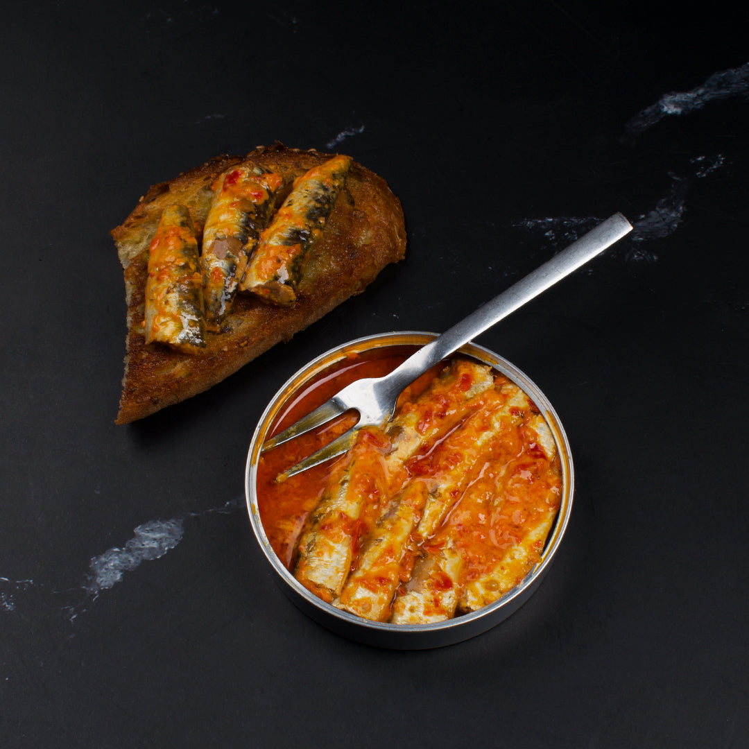 ABC+ Small Sardines in Brava Sauce – Lata