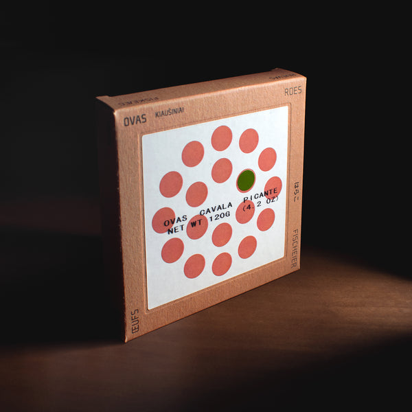 ABC+ Mackerel Roe (Ovas Cavala) in Spicy Extra Virgin Olive Oil