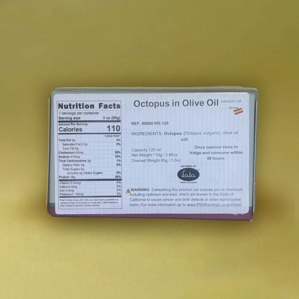 A Conserveira Selección Octopus in Olive Oil