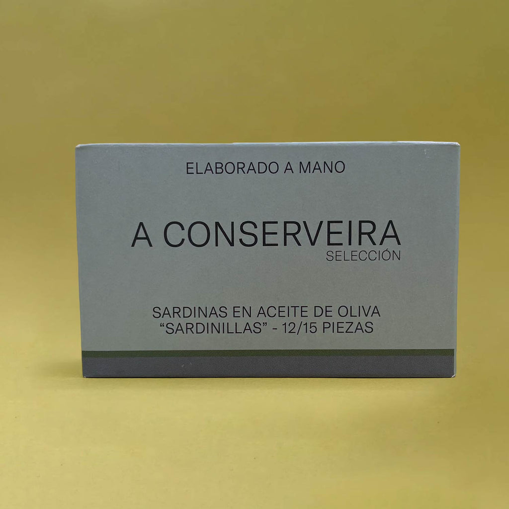 A Conserveira Selección Small Sardines in Olive Oil 12/15 pieces