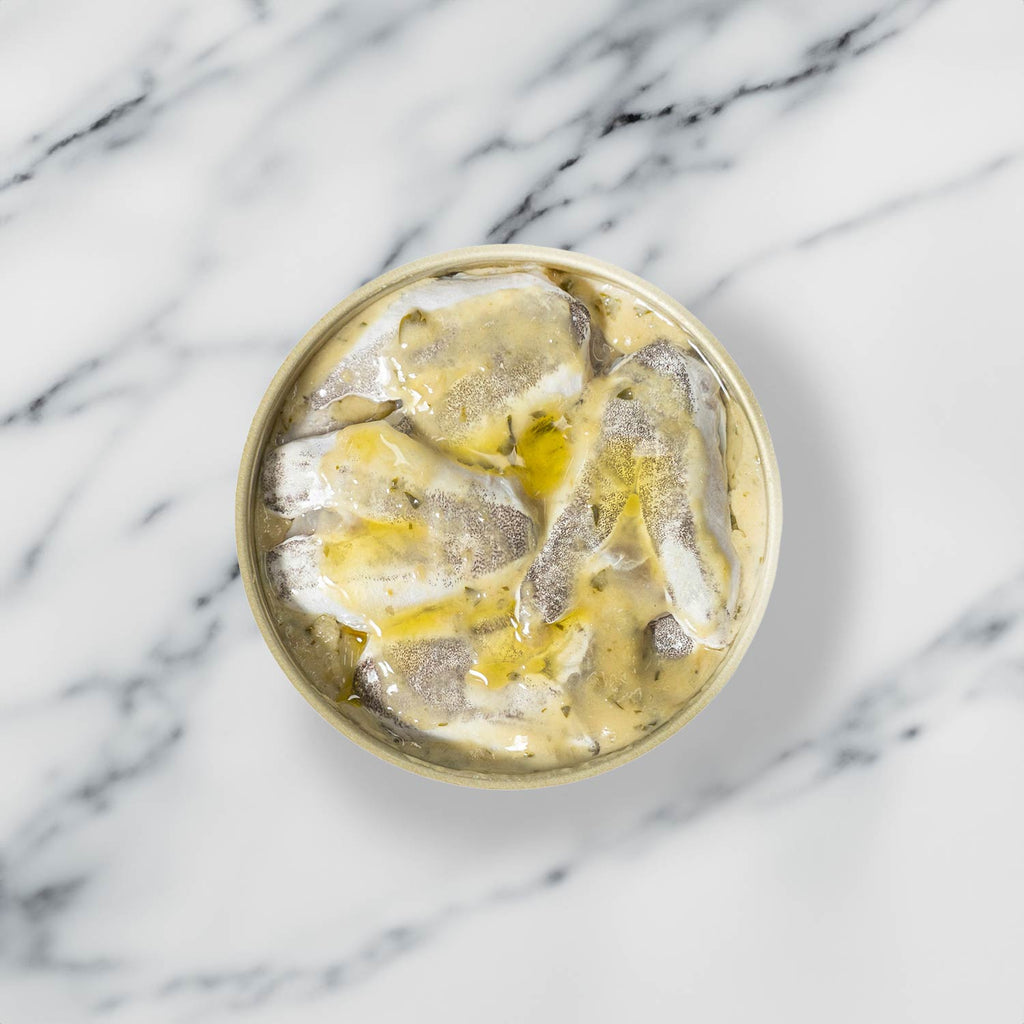 Artesanos Alalunga Cochocas de Merluza in Green Sauce