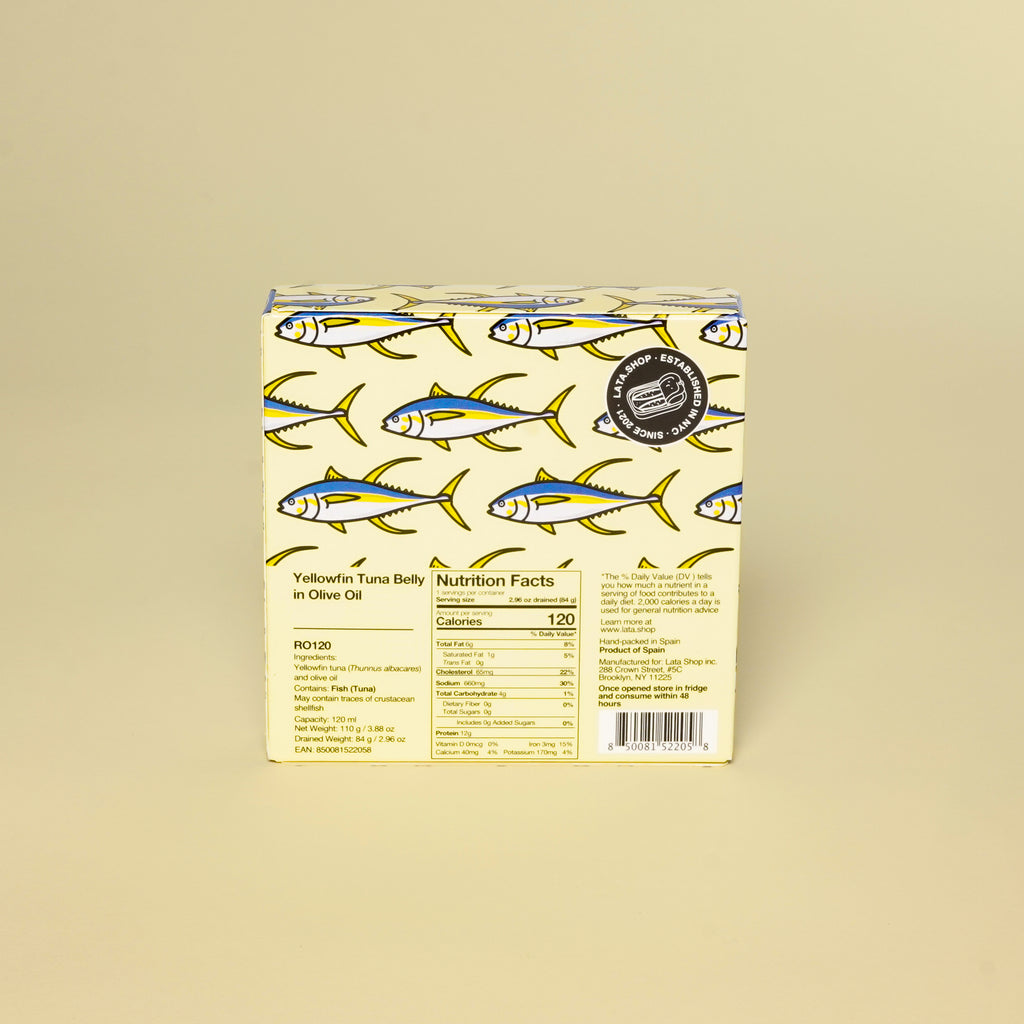 Lata Yellowfin Tuna Belly in Olive Oil