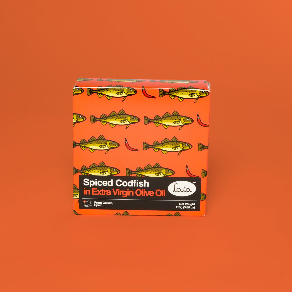 Lata Spiced Codfish in Extra Virgin Olive Oil
