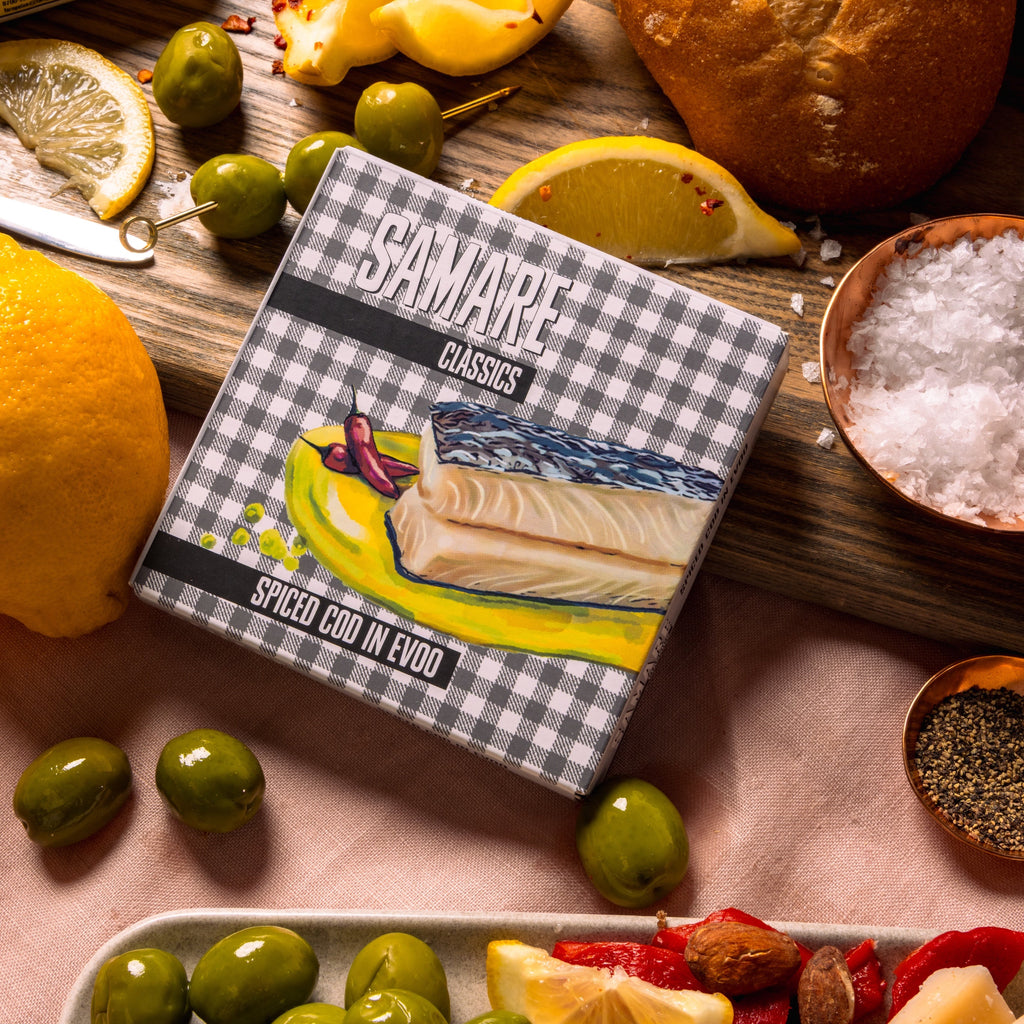Samare Spiced Codfish in EVOO