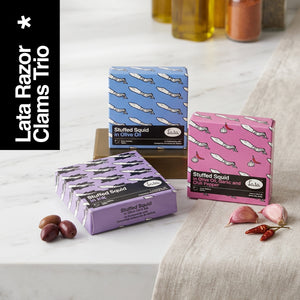 Lata Stuffed Squid Trio