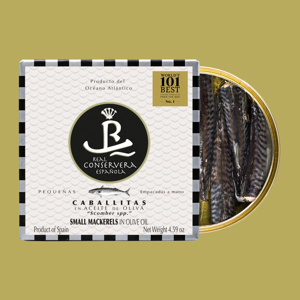 Real Conservera Española Small Mackerel in Olive Oil "Caballitas"