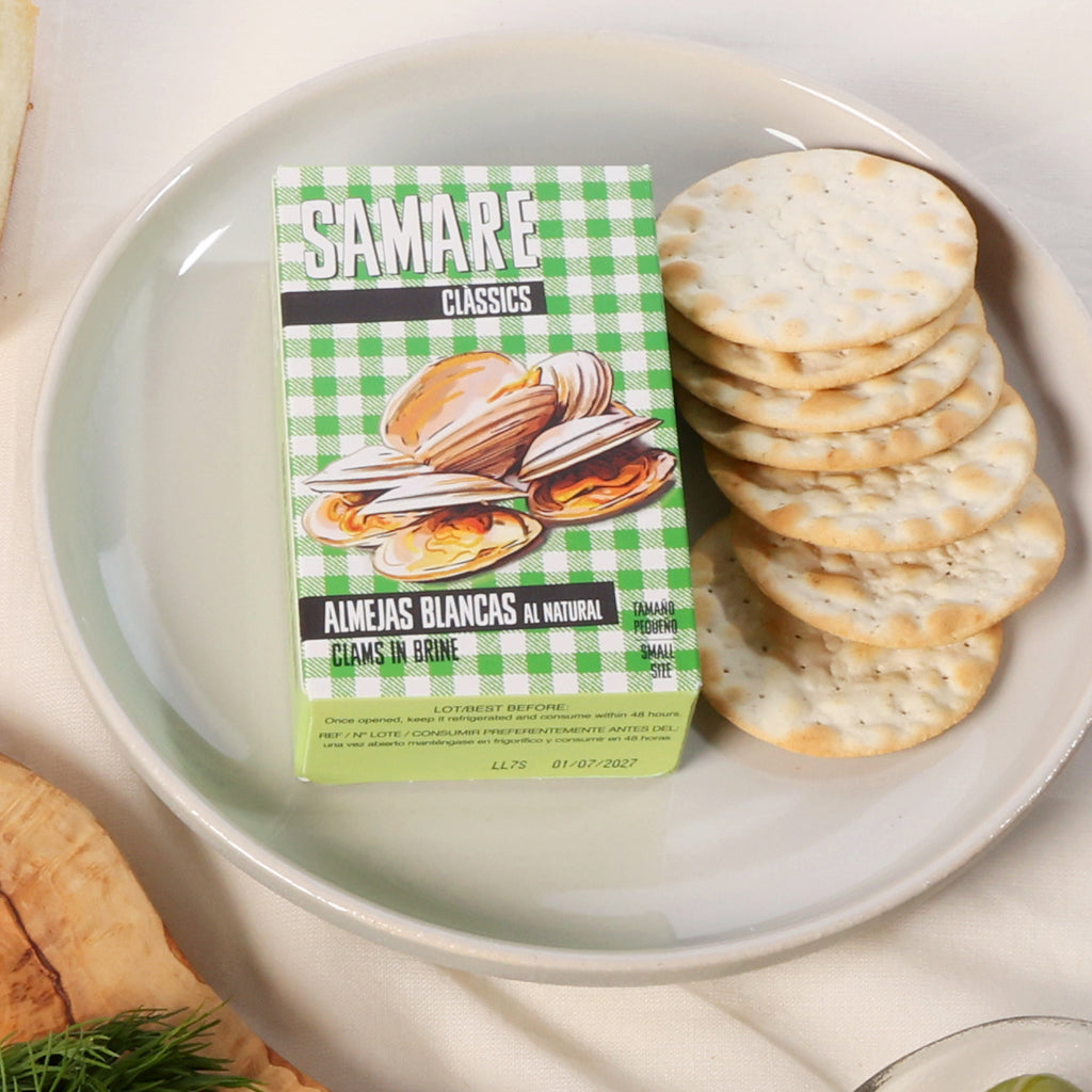 Samare White Clams in Brine