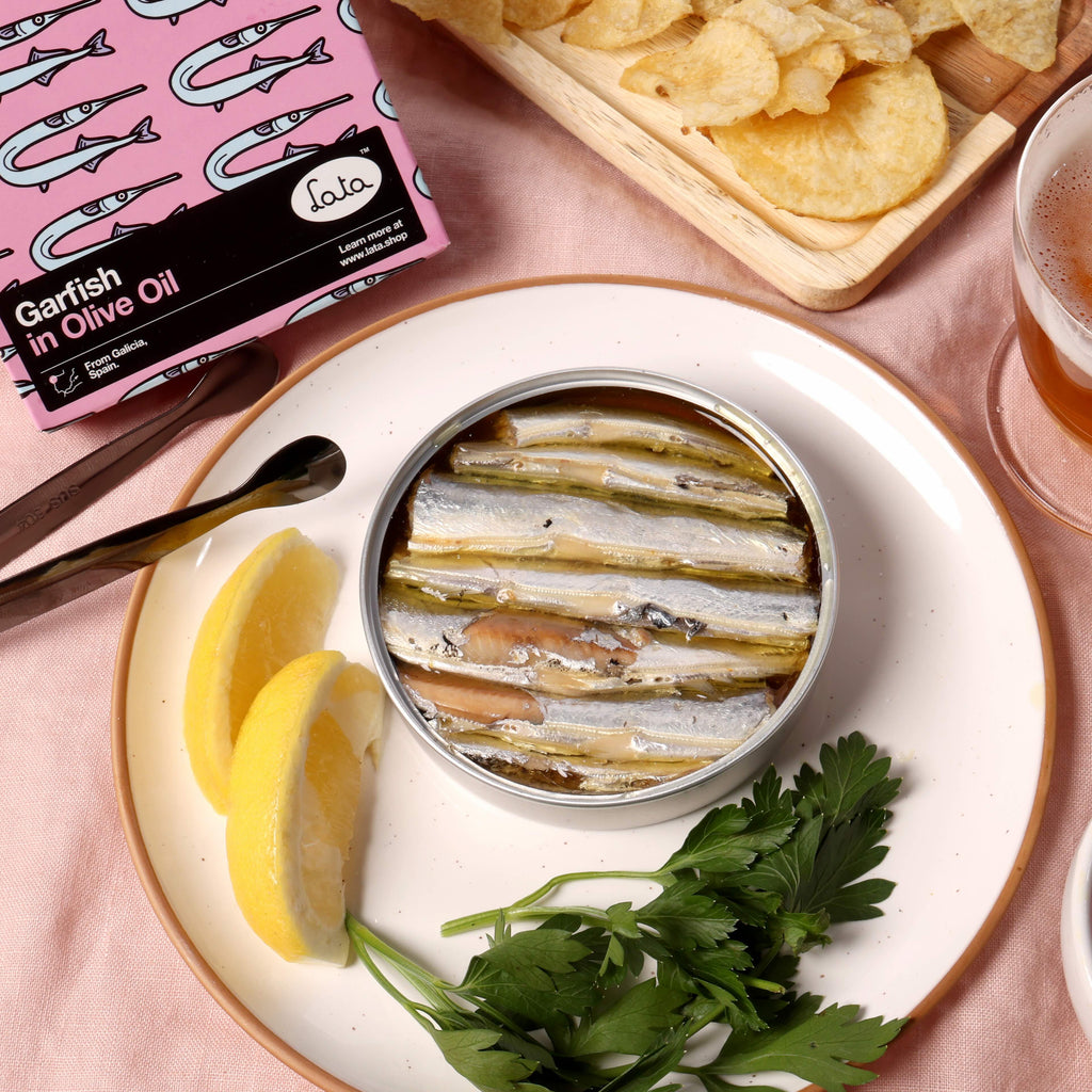 Lata Garfish in Olive Oil