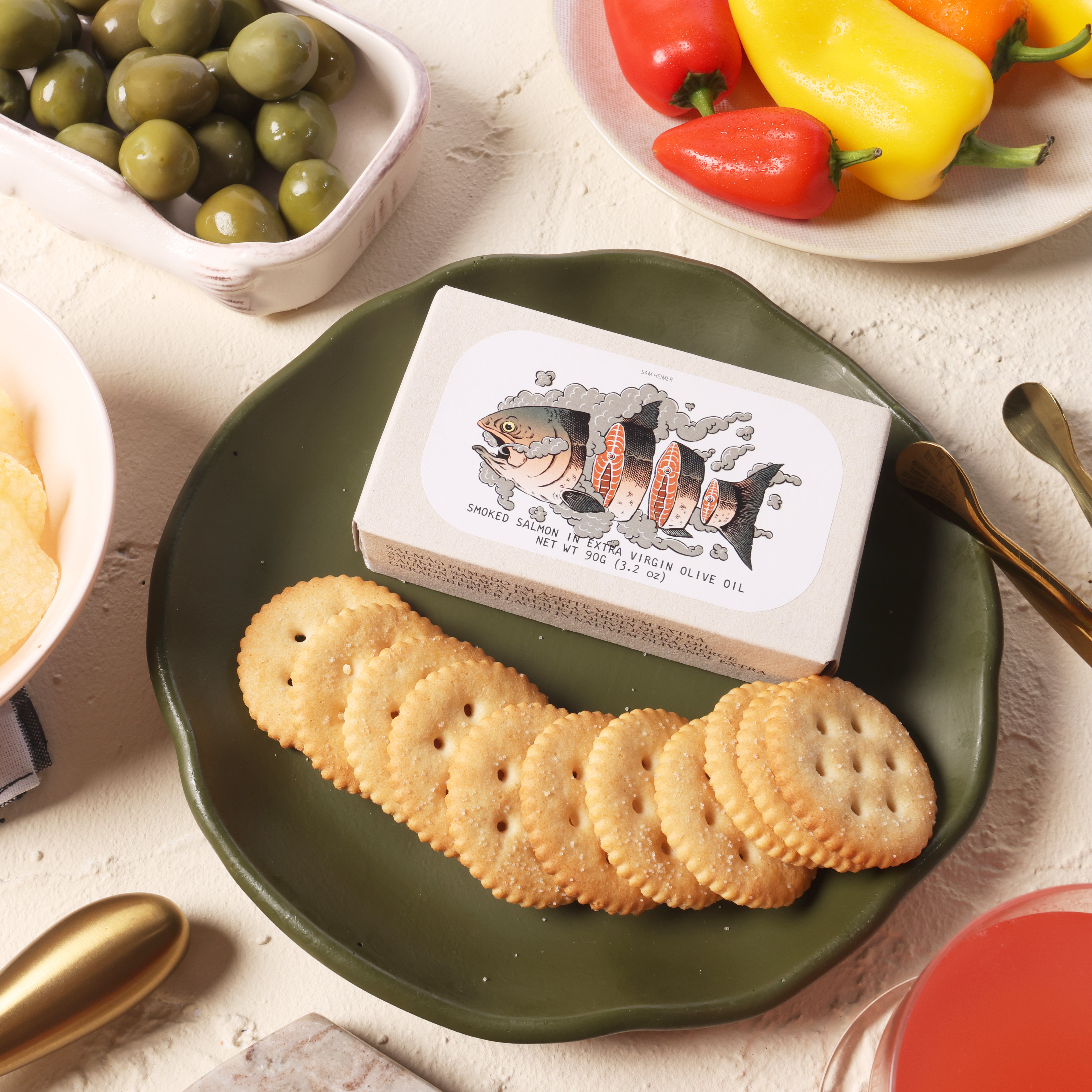 José Gourmet Smoked Salmon in EVOO – Lata