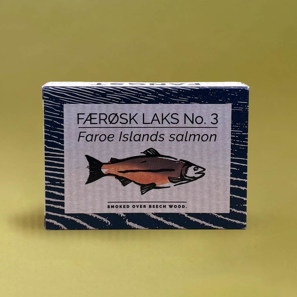 Fangst Færøsk Laks No.3 Faroe Islands Salmon Smoked over Beech Wood