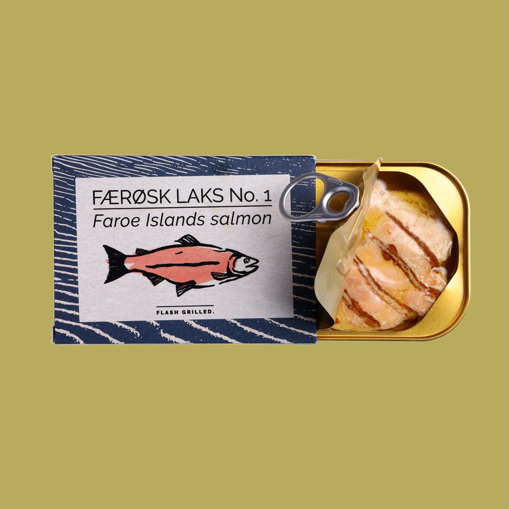 Fangst Faroe Islands Salmon Flash Grilled in Cold Pressed Rapeseed Oil