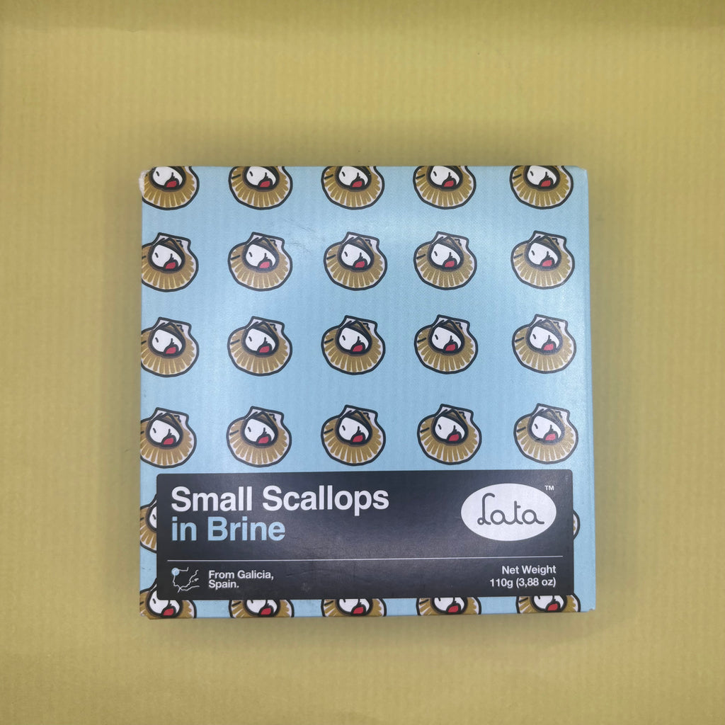 Lata Small Scallops in Brine